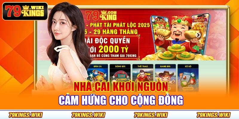 Nhà cái khơi nguồn cảm hứng cho cộng đồng