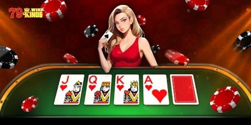 Các hành động mà bạn có thể chọn trong Poker 79King