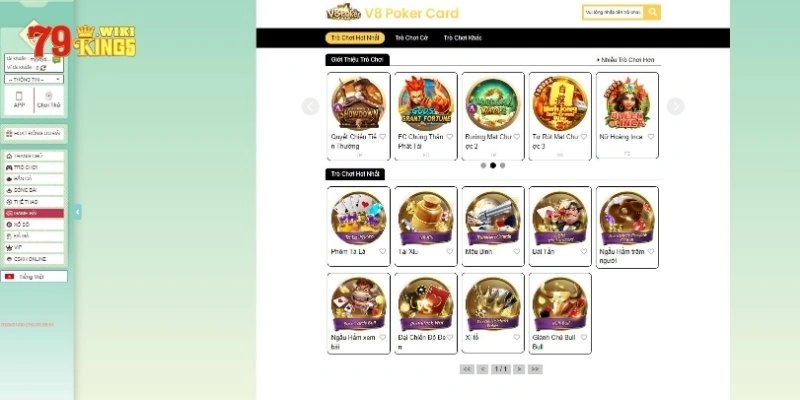 Thông tin cơ bản về game bài Poker 79King cực hot