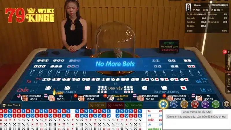 Lưu ý quan trọng khi cược tài xỉu online tại 79King